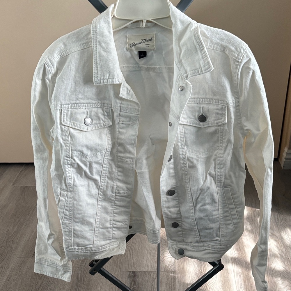 Universal Thread Off-White Denim Jacket